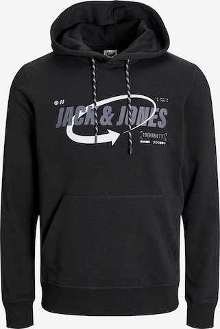 Sweat-shirt JACK & JONES en noir : devant