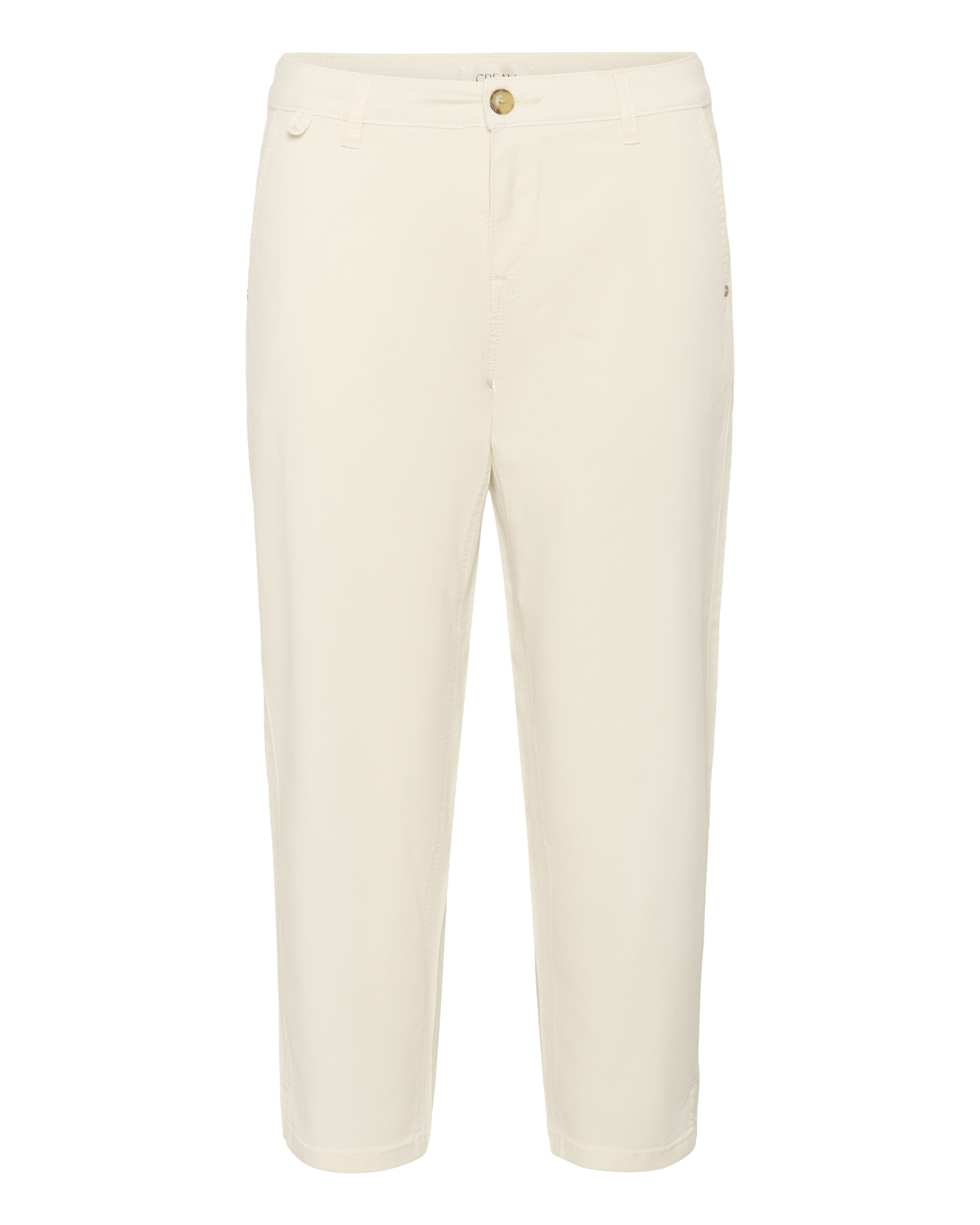 Regular Pantalon 'Berta' Cream en beige : devant
