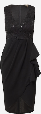 Robe de cocktail Lipsy en noir : devant