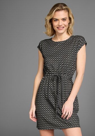 LAURA SCOTT Summer Dress in Black: front