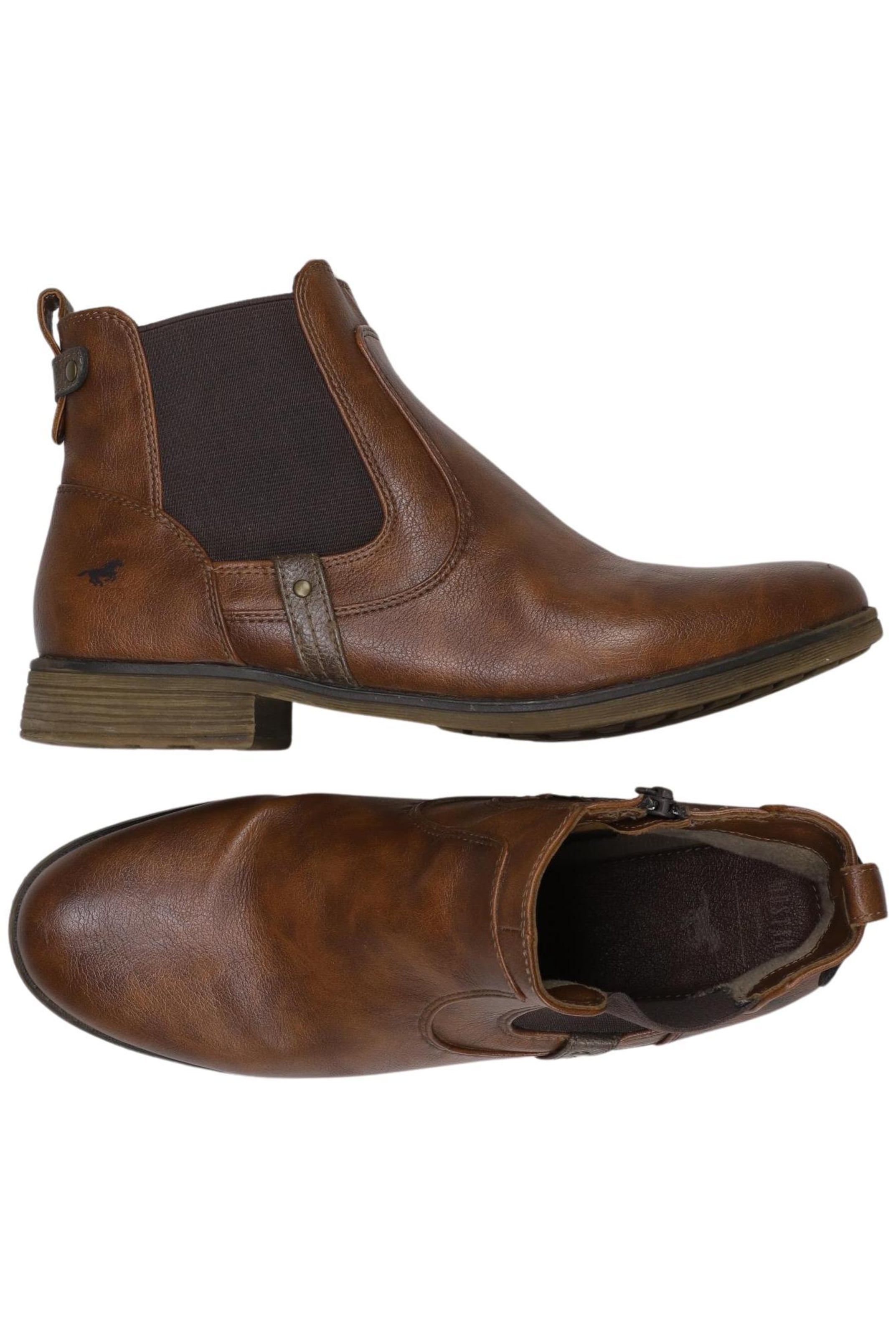 MUSTANG Stiefel 43 in Braun: Vorderseite