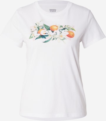 LEVI'S ® Paita 'Perfect Tee' värissä valkoinen: etupuoli