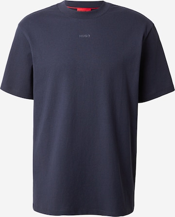 T-Shirt 'Dapolino' HUGO en bleu : devant
