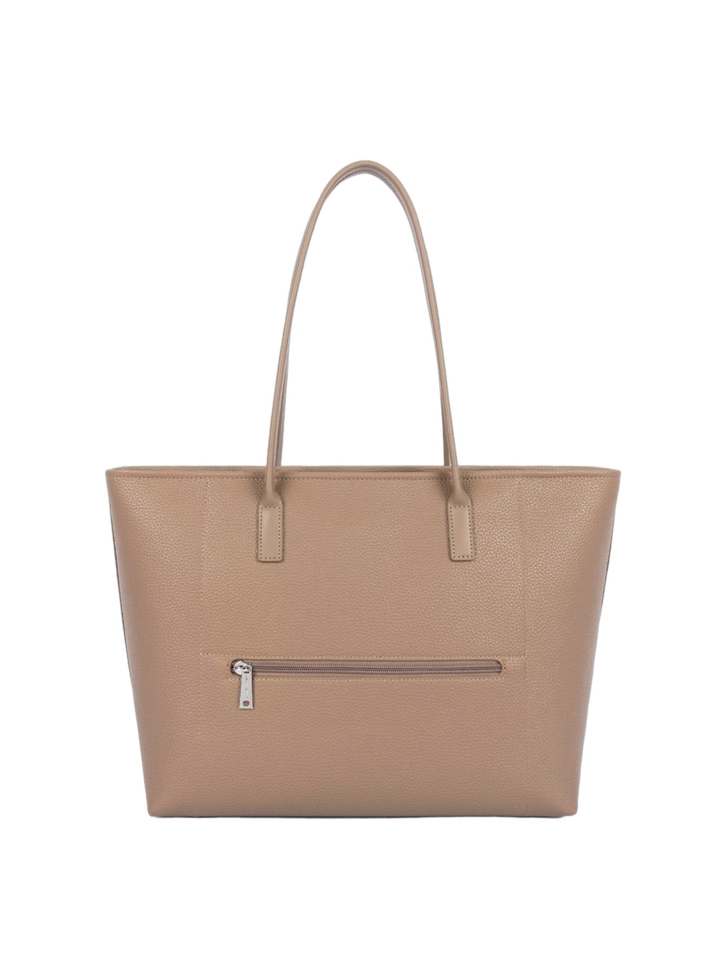 LANCASTER Paris - Shopper 'Maya Double KBA' em bege