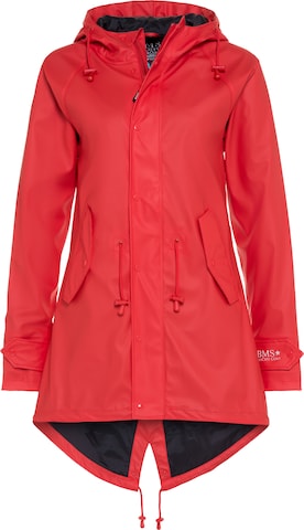 BMS Raincoat 'HafenCity' in Red: front
