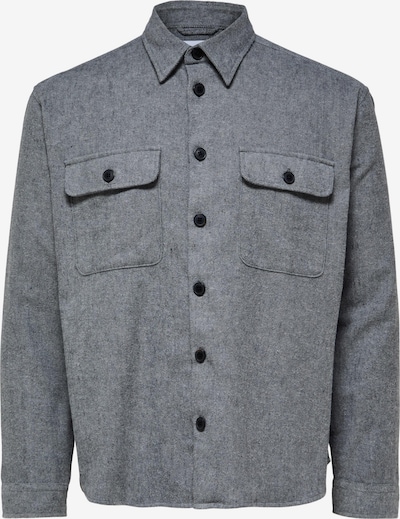 SELECTED HOMME Button Up Shirt 'Mason' in Basalt grey, Item view