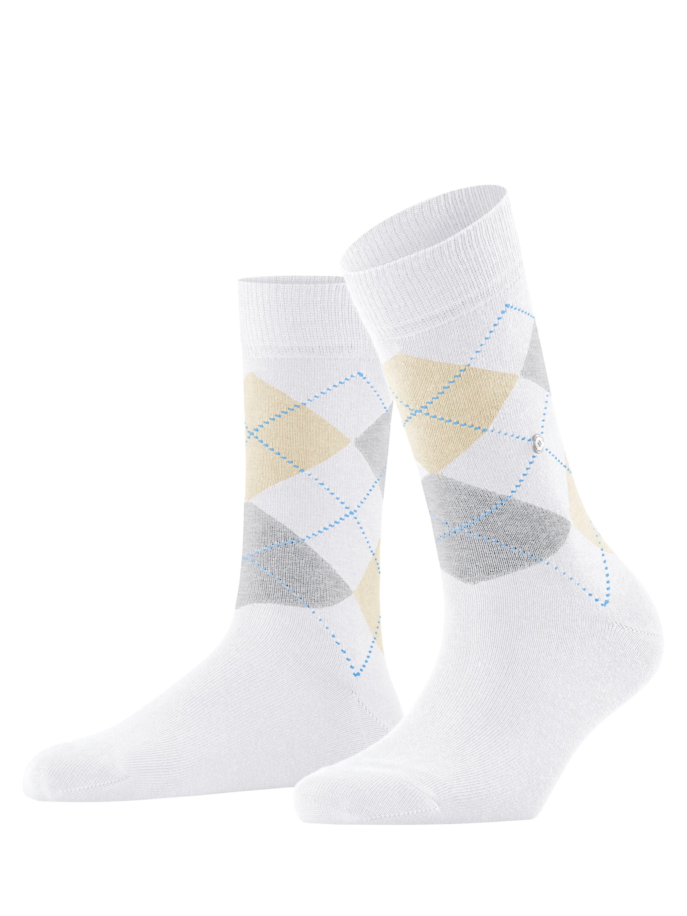 BURLINGTON Socken 'Queen'‌‌‌‌‌ in Weiß: Vorderseite