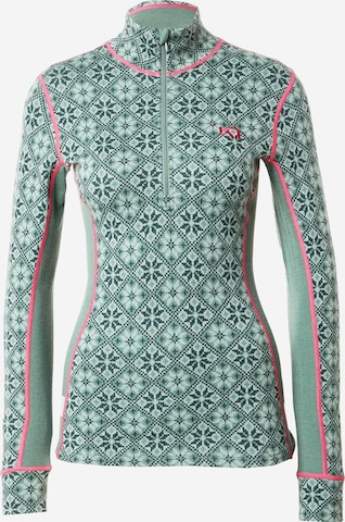 KariTraa Base layer 'ROSE' in Green: front