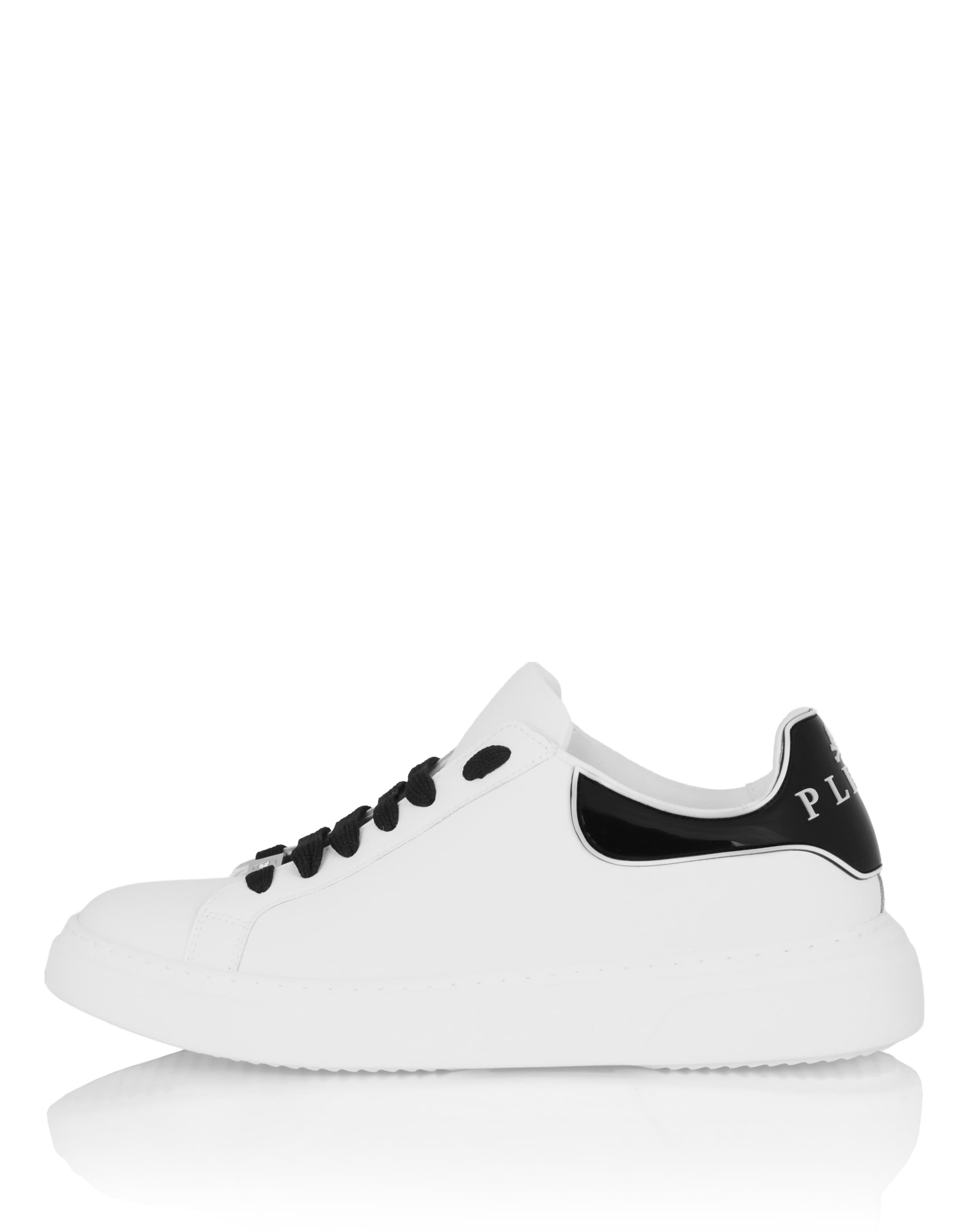 Philipp Plein Sneakers laag 'Big Bang' in 35 in de kleur Zwart / Wit, Productweergave