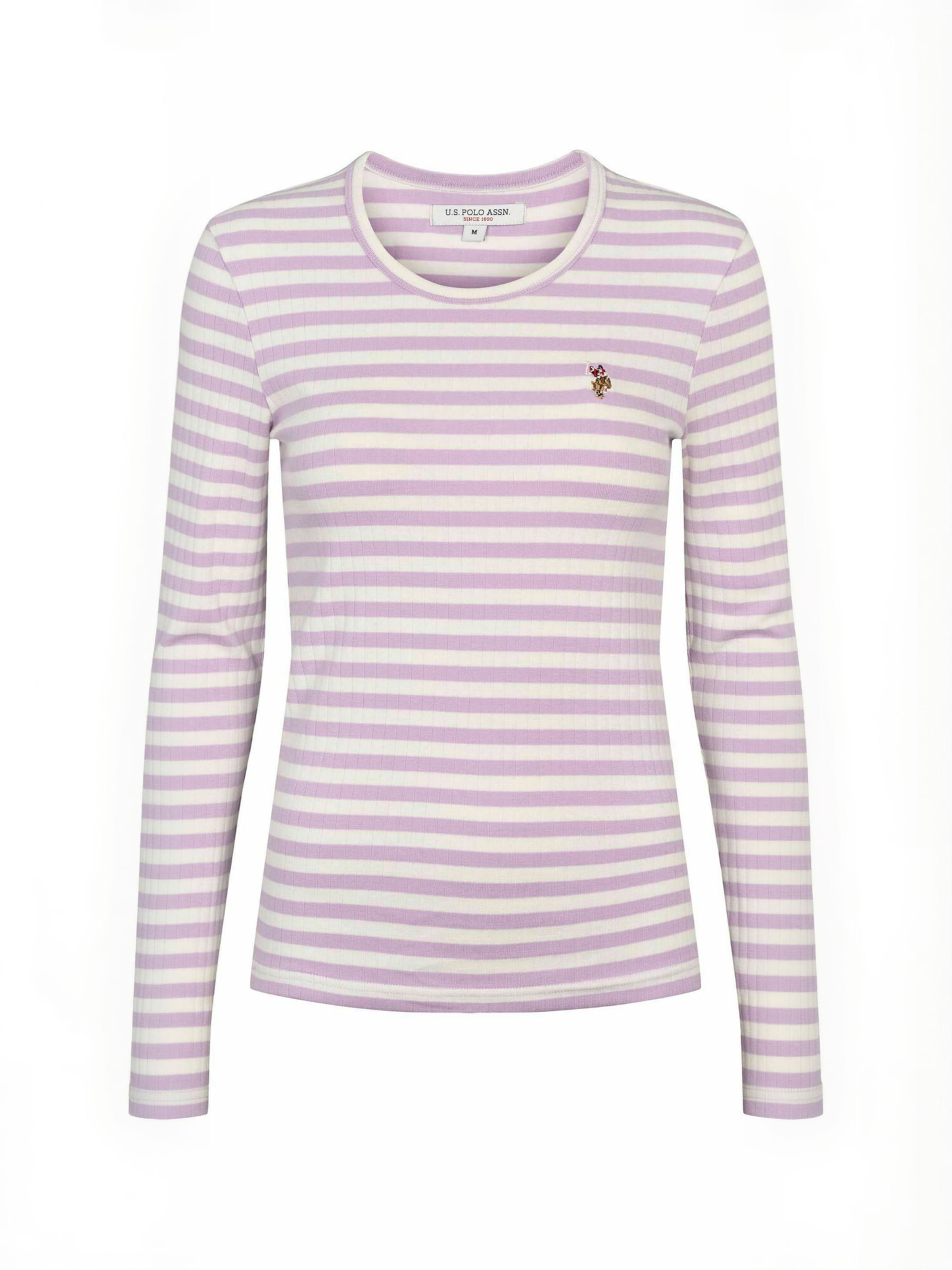 U.S. POLO ASSN. Top ' UWChanett ' in Lila: voorkant