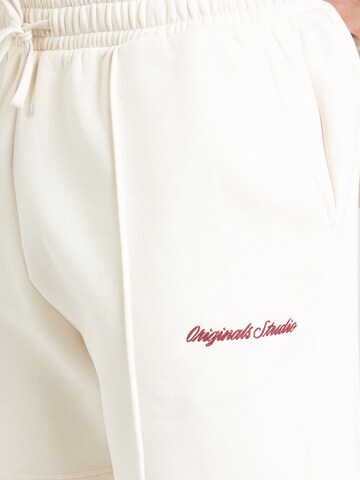 JACK & JONES - Loosefit Pantalón 'JWHBILL' en blanco