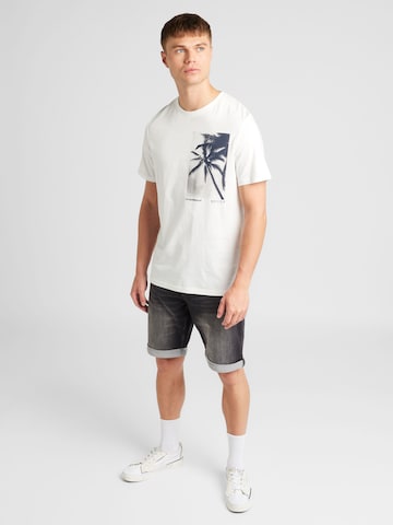 T-Shirt s.Oliver en blanc