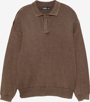 Pull&Bear Sweater in Brown: front
