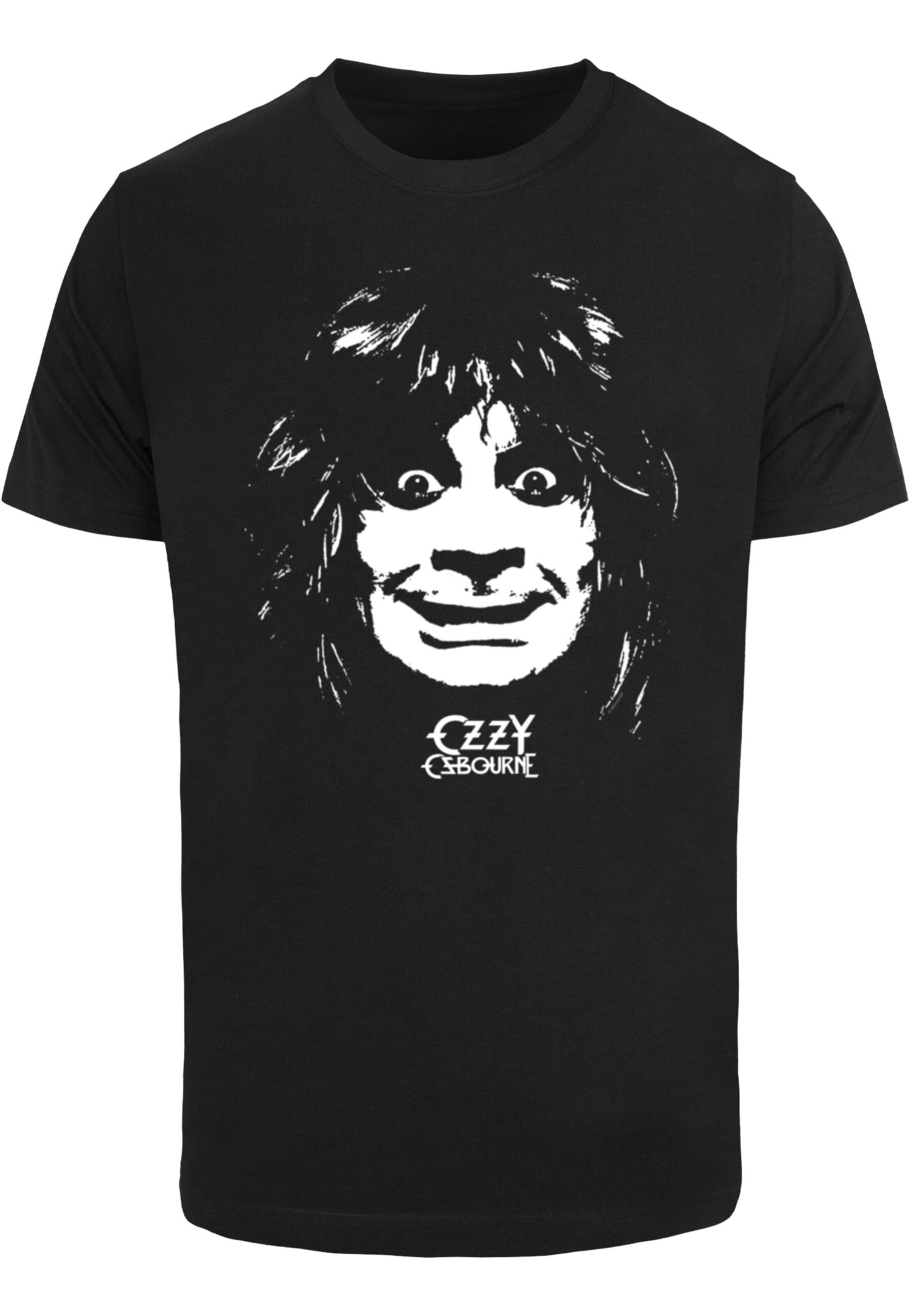 Merchcode Shirt 'Ozzy Osbourne - Madman' in Black: front