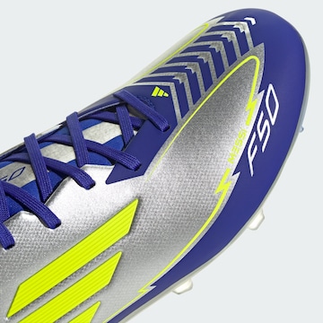 Chaussure de foot 'F50 League Messi' ADIDAS PERFORMANCE en argent