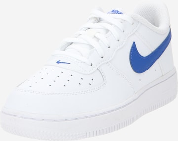 Baskets 'FORCE 1' Nike Sportswear en blanc : devant