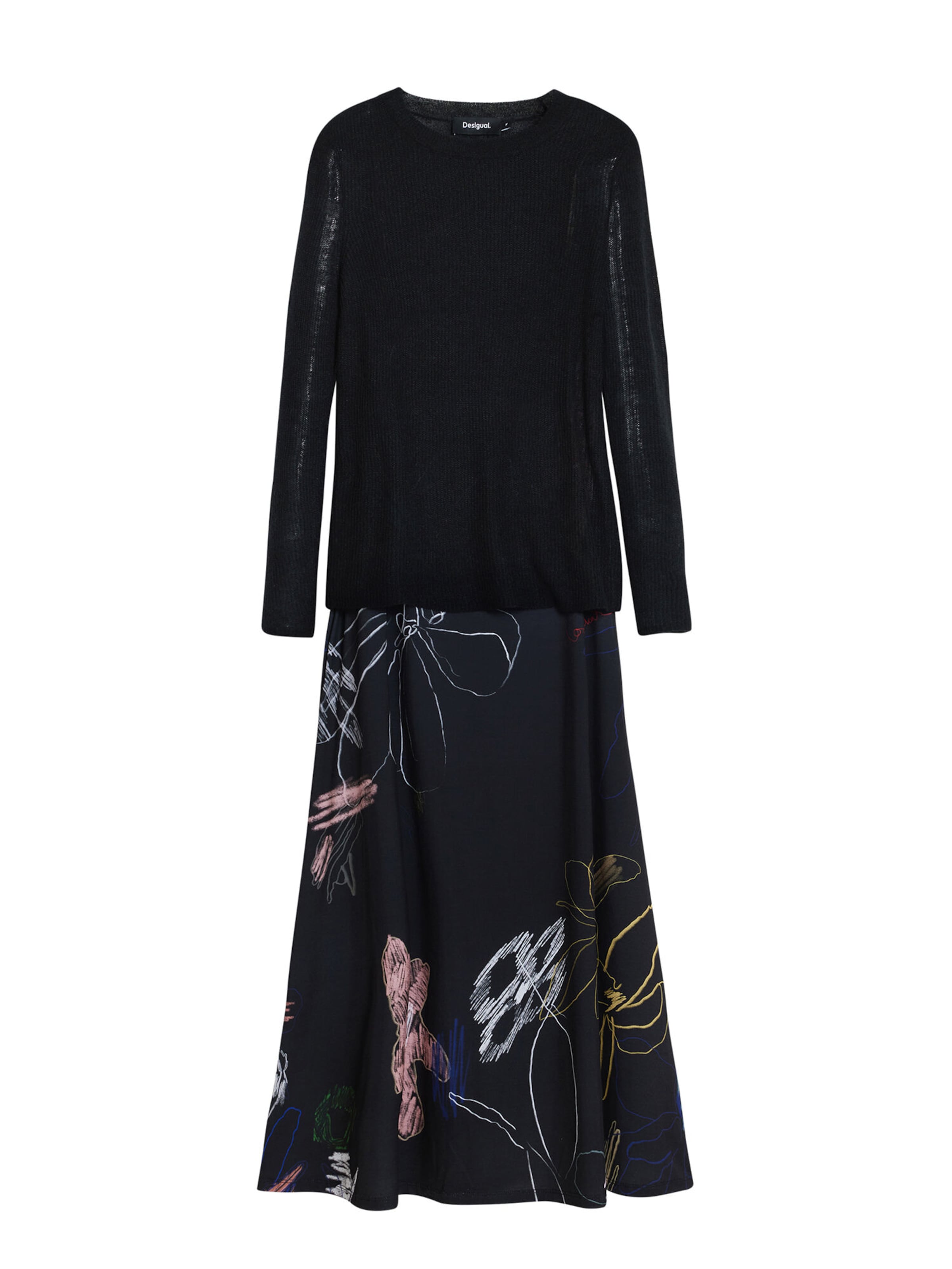 Desigual Рокля в черно: отпред