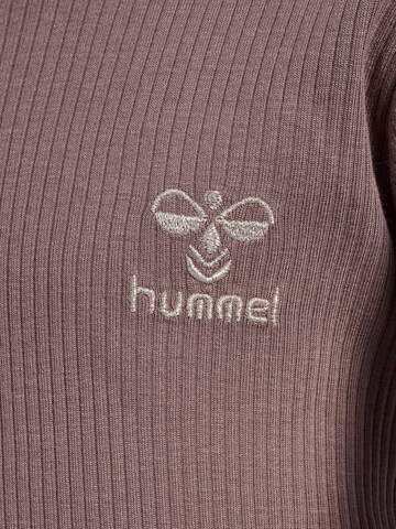 Hummel T-shirt in Braun