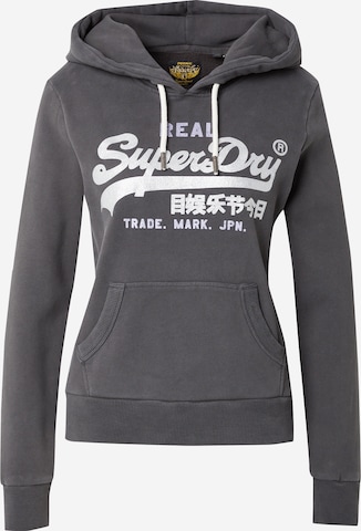 Superdry Sweatshirt in Black ABOUT YOU