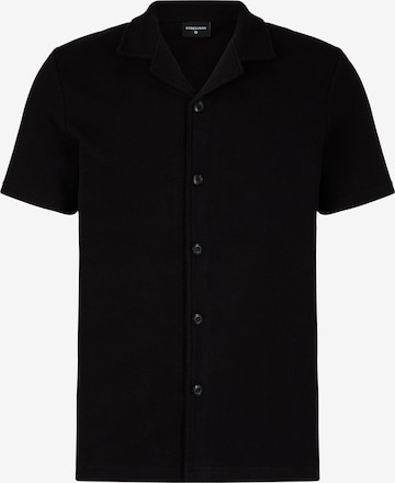 STRELLSON Button Up Shirt 'Soma' in Black: front