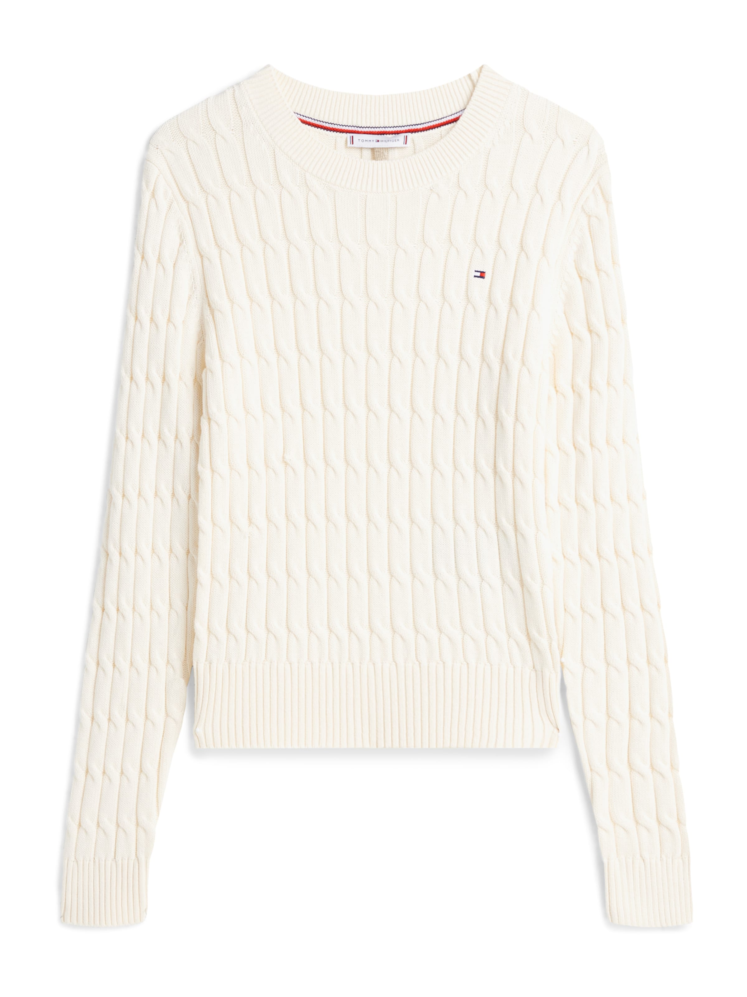 TOMMY HILFIGER Svetr – béžová: přední strana