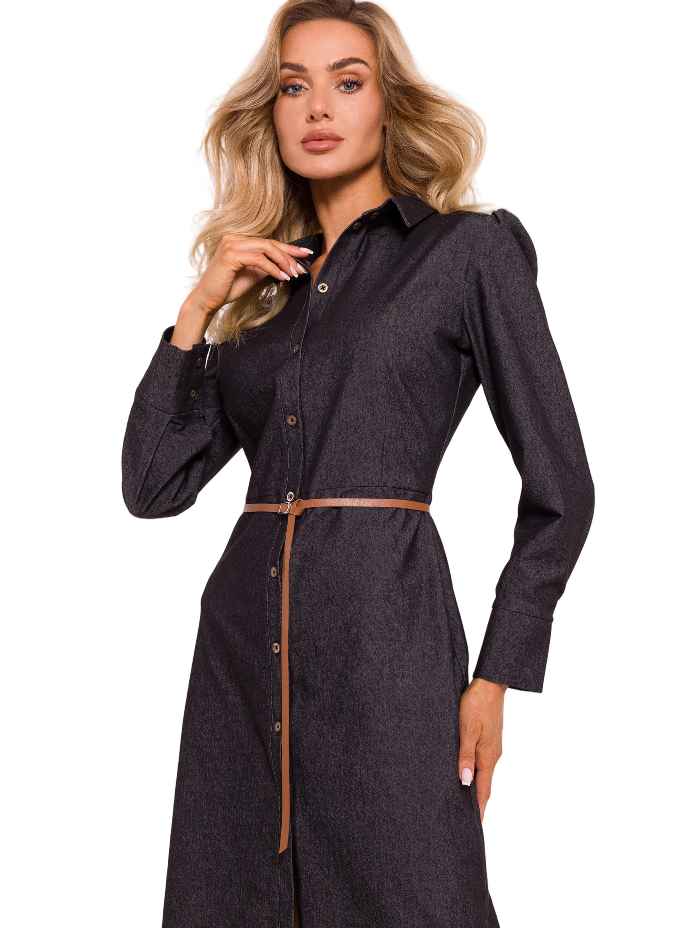 Rochie tip bluză 'M804' de la made of emotion pe gri