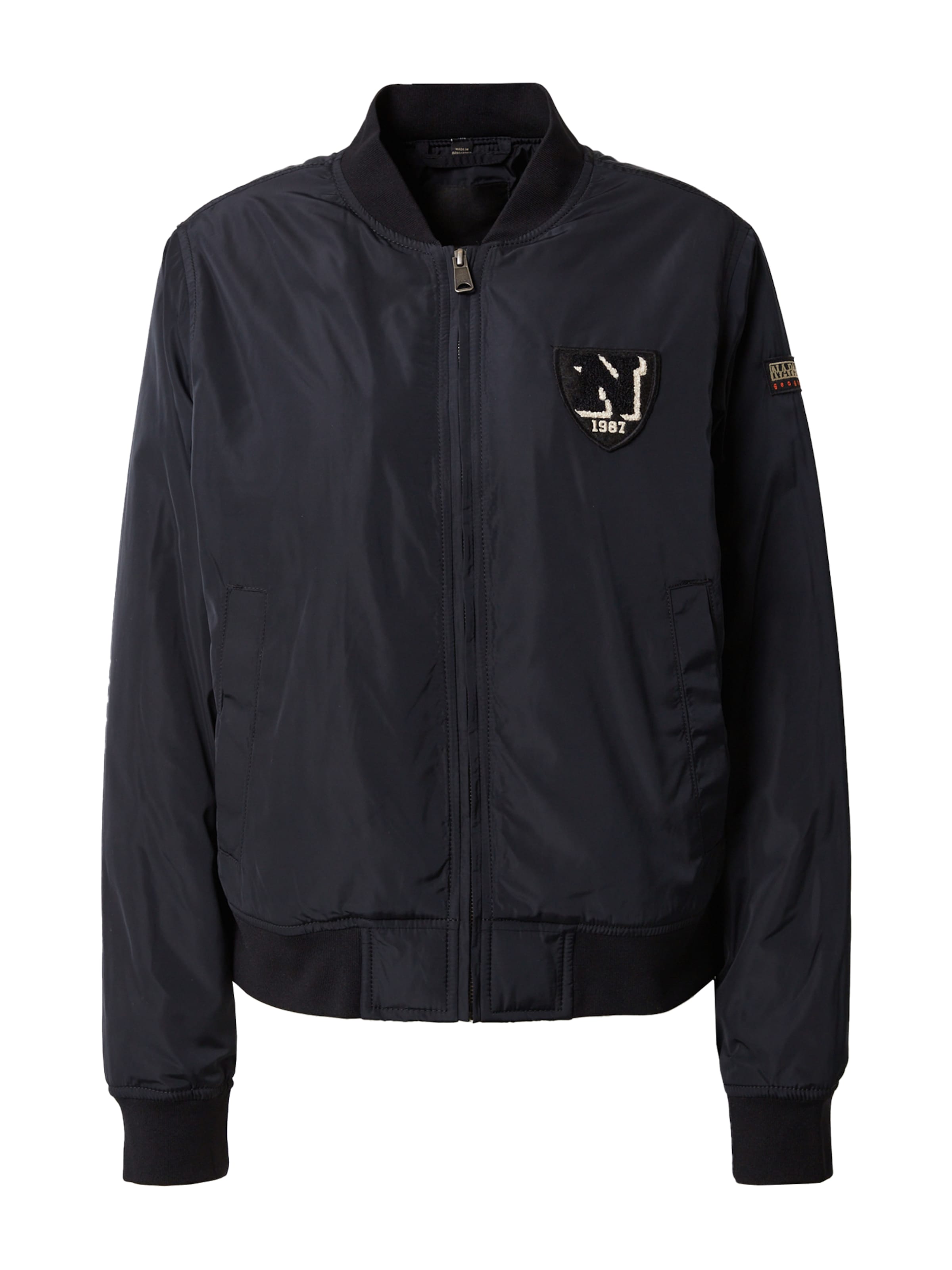 NAPAPIJRI Jacke 'Cuenca' in Schwarz: Vorderseite