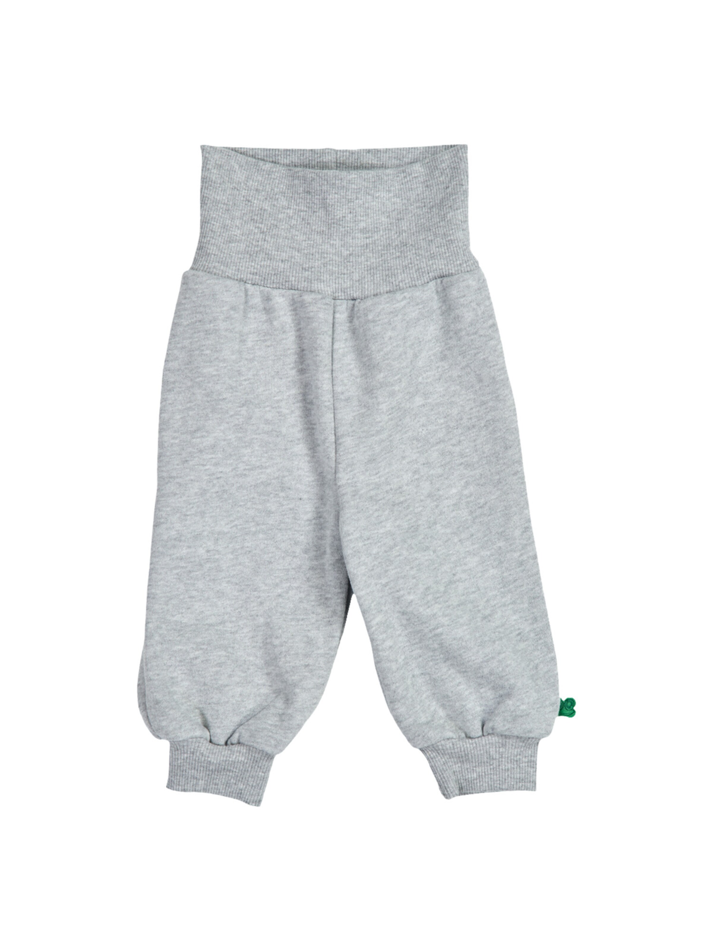 Fred's World by GREEN COTTON - Tapered Calças em cinzento: frente