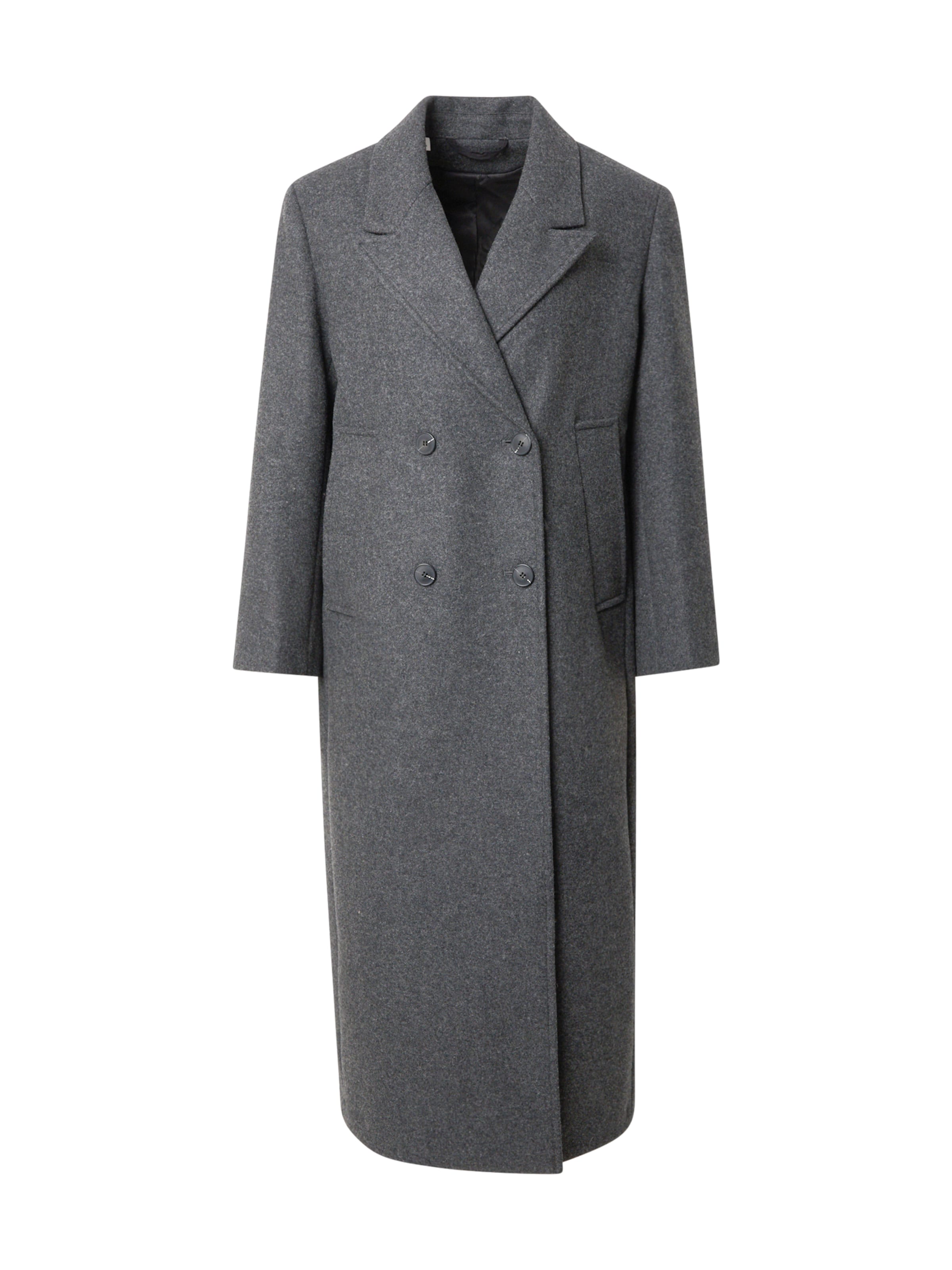 SELECTED Tussenmantel 'SLFJosephina' in Grijs: voorkant