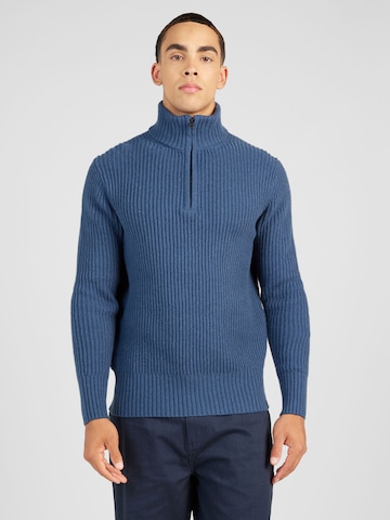 Pull-over G-Star RAW en bleu : devant