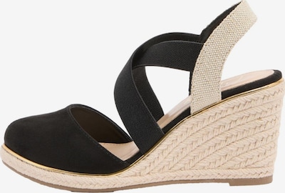 Sandalai iš Lipsy, spalva – gelsvai pilka spalva / juoda, Prekių apžvalga