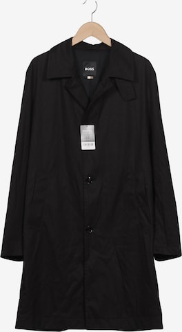 BOSS Black Mantel M in Schwarz: Vorderseite