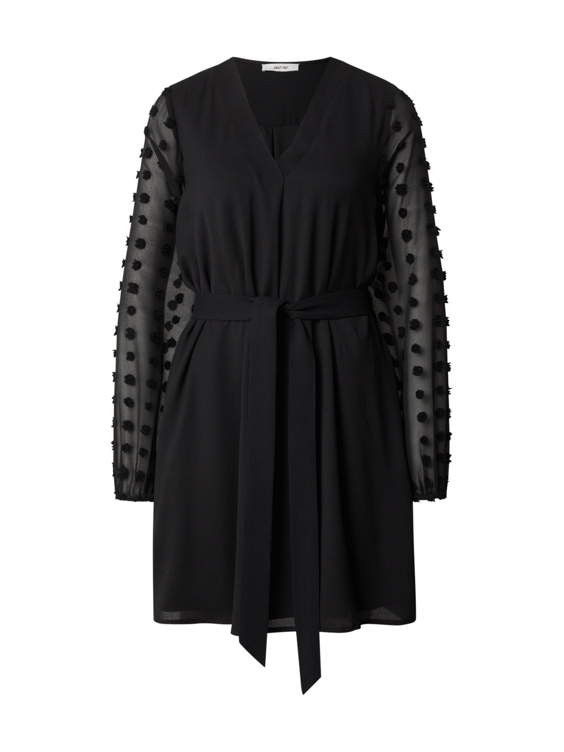 ABOUT YOU - Vestido 'Caya' en negro: frente