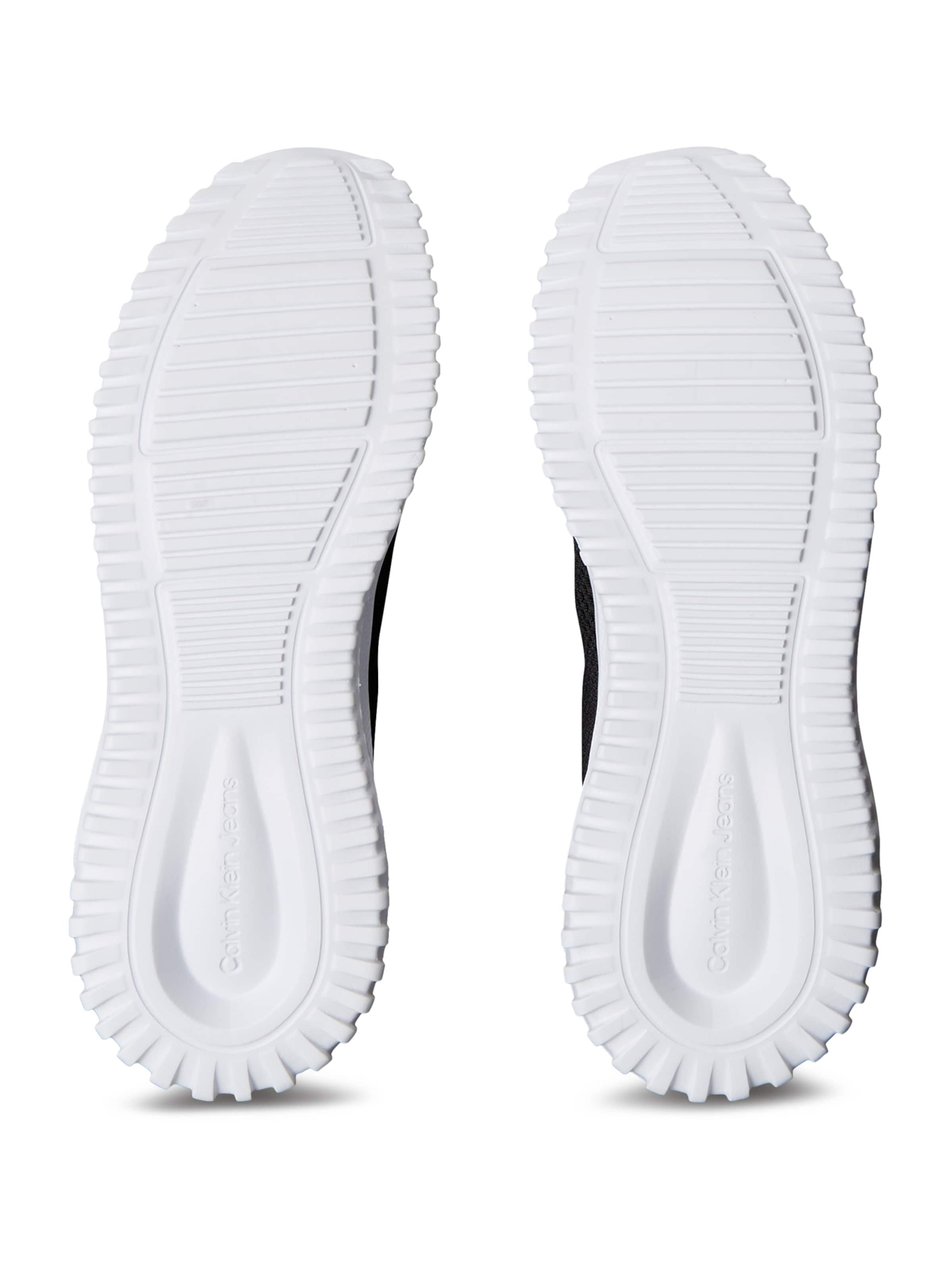 melns Calvin Klein Zemie brīvā laika apavi 'Eva Runner'