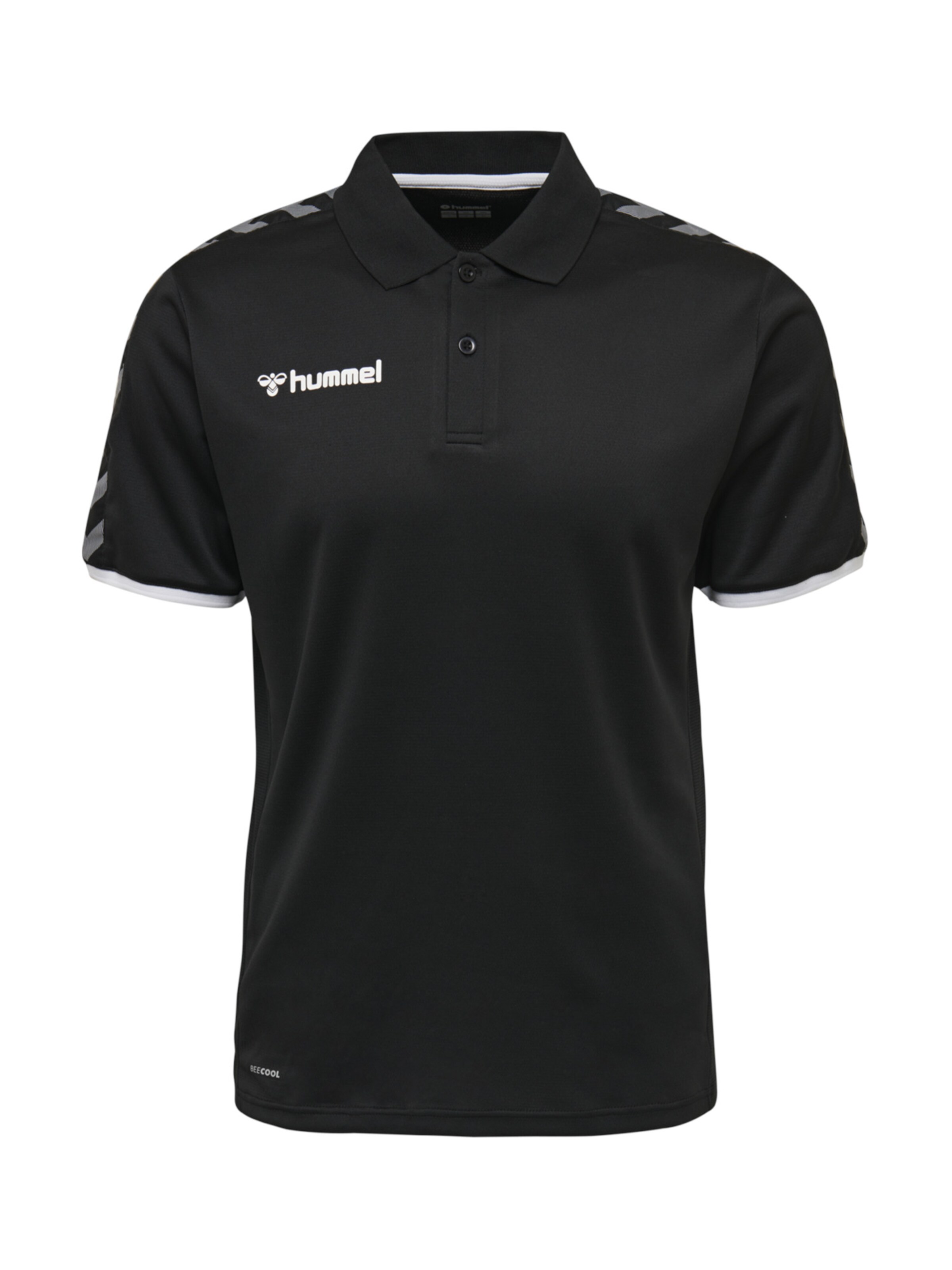 T-Shirt fonctionnel Hummel en noir : devant