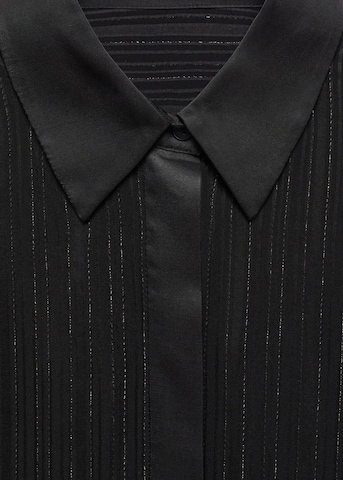 MANGO Bluse 'Barthes' in Schwarz