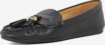 Dune LONDON Mocassins 'Geen' in Zwart: voorkant