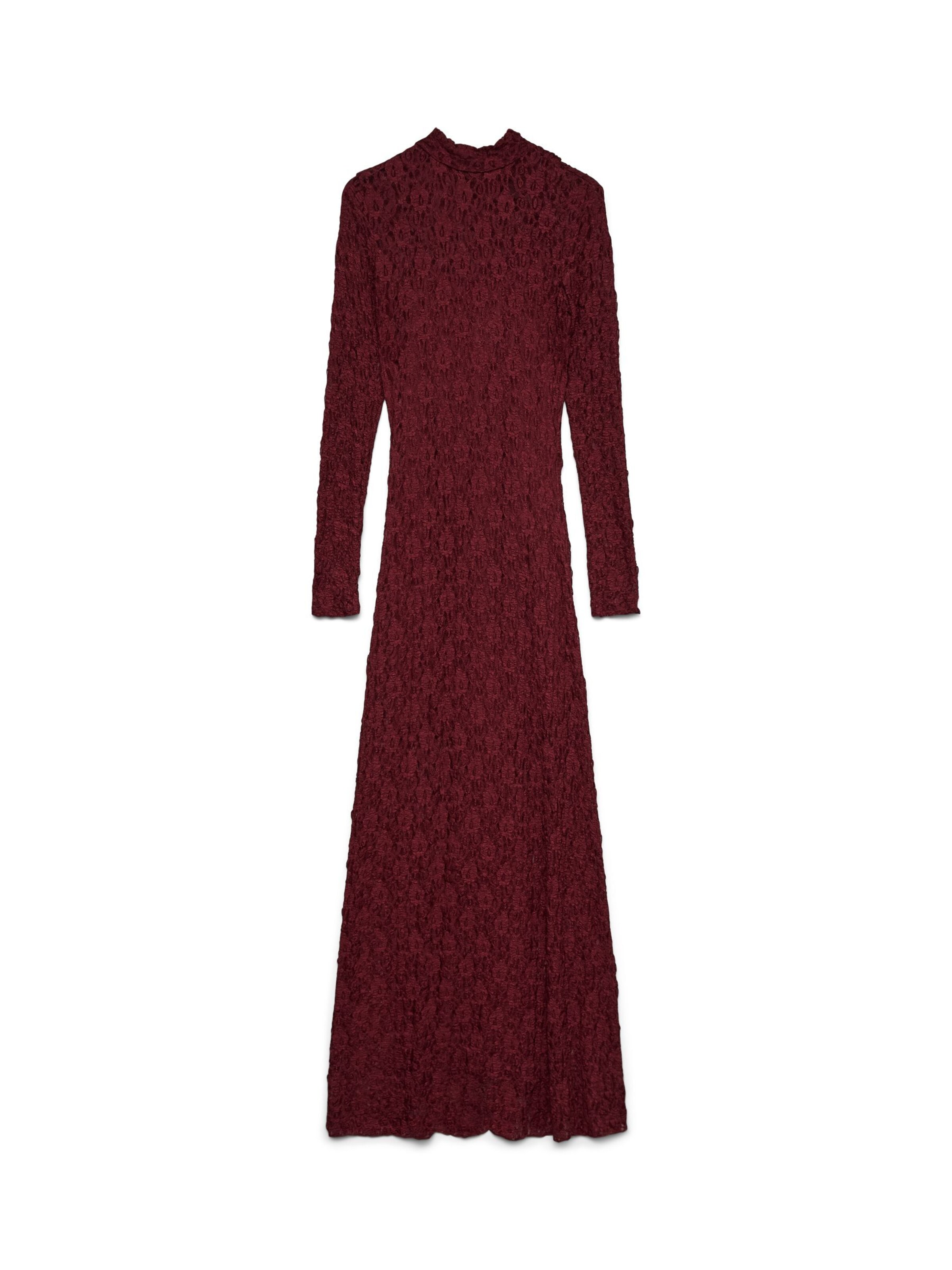 VERO MODA Kjole 'VMLuna' i bordeaux, Produktvisning