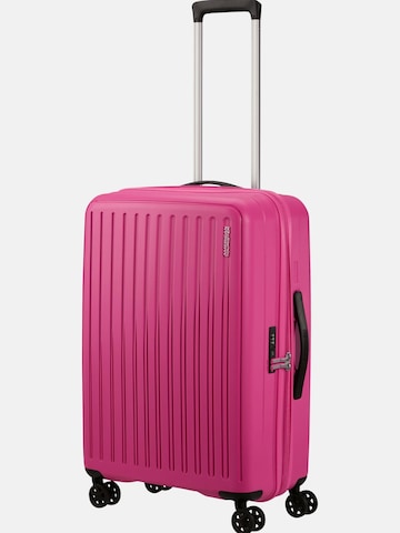 American Tourister Trolley 'REJOY SPINNER 68/25 TSA'‌‌‌‌ in Pink