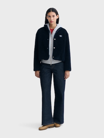 Thinking MU - Casaco de velo ' KOURTNEY ' em azul: frente