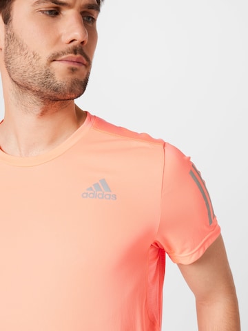 T-Shirt fonctionnel 'Own The Run' ADIDAS SPORTSWEAR en orange
