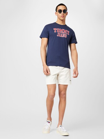 zils Tommy Jeans T-Krekls 'Essential'