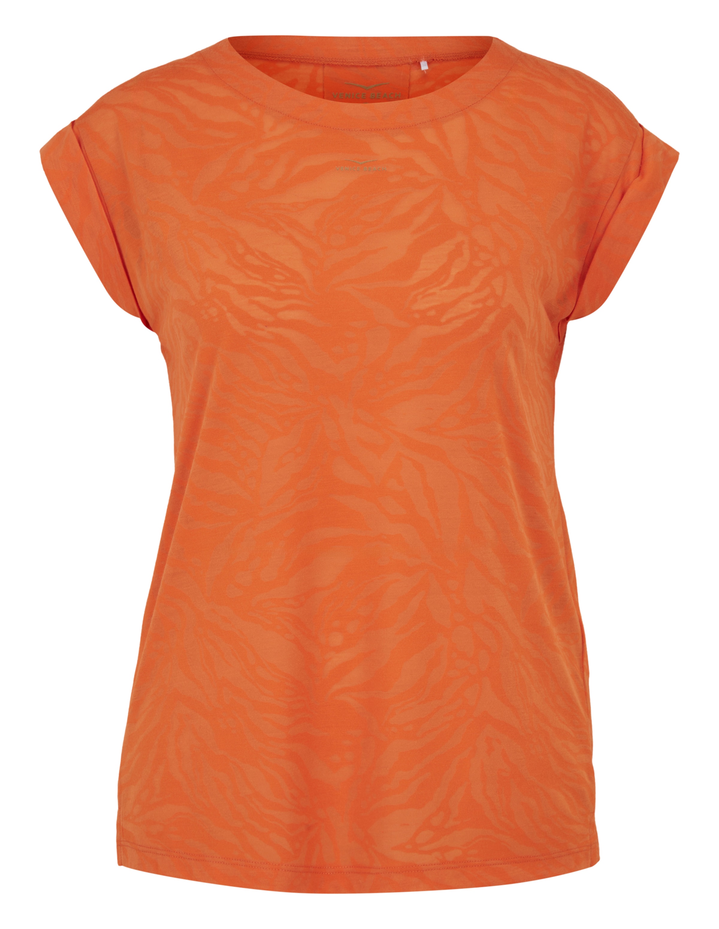 VENICE BEACH Performance Shirt in Orange: front