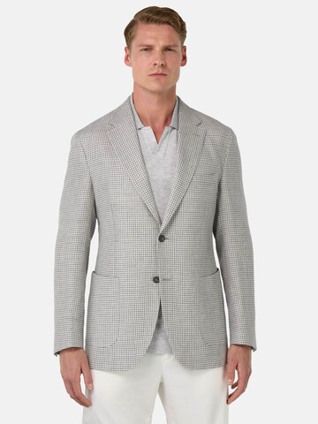 Boggi Milano Regular fit Colbert in Grijs: voorkant