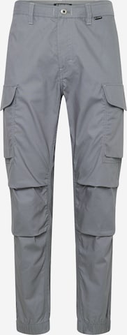 G-Star RAW Ozke Kargo hlače 'Combat' | siva barva: sprednja stran
