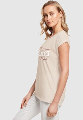 Merchcode Shirt 'Godsmack - Boston Made' in Beige