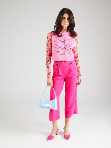 Wide Leg Pantalon à pince 'Geggo' JDY en rose