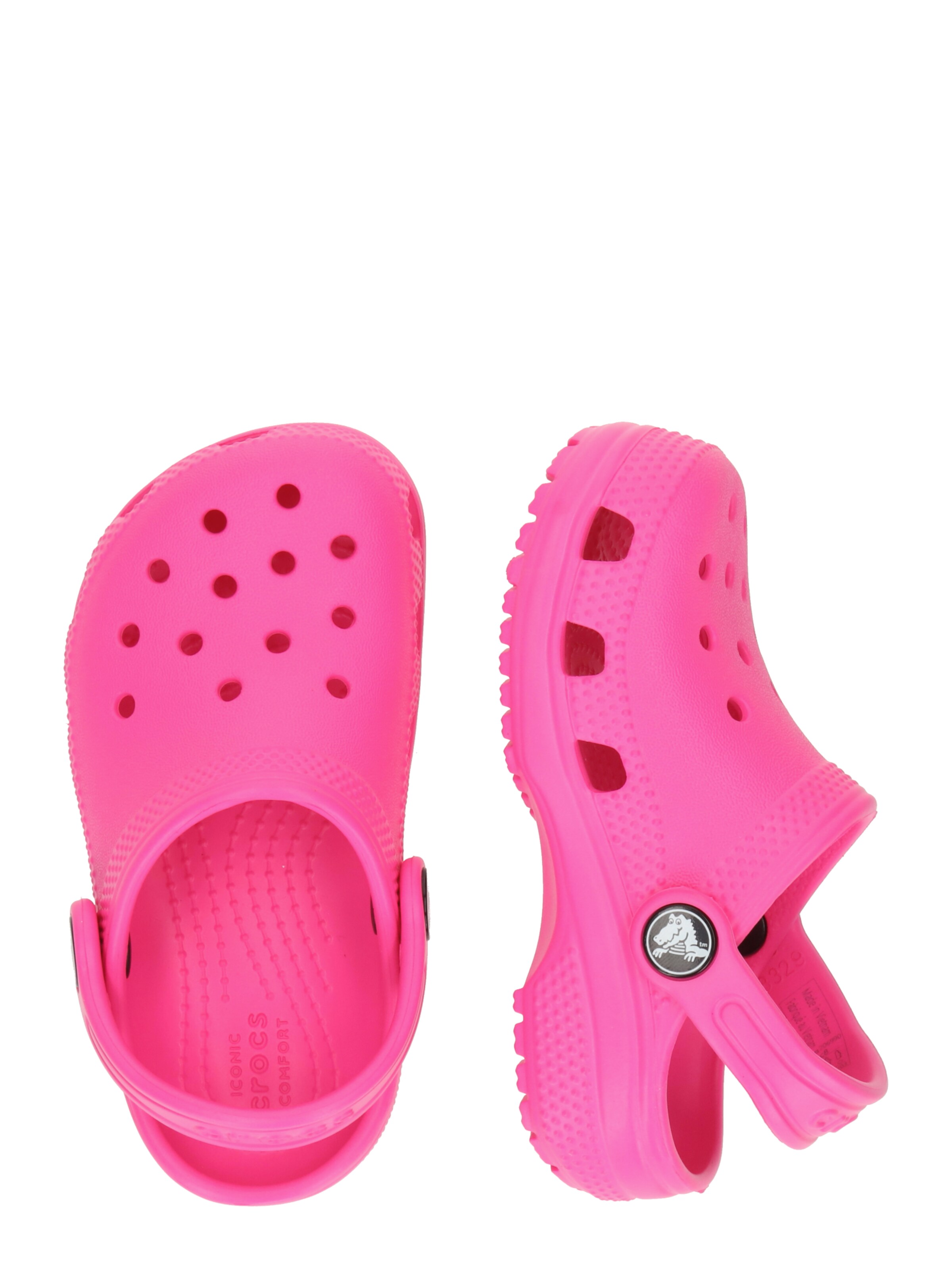 Calzatura aperta di Crocs in rosa