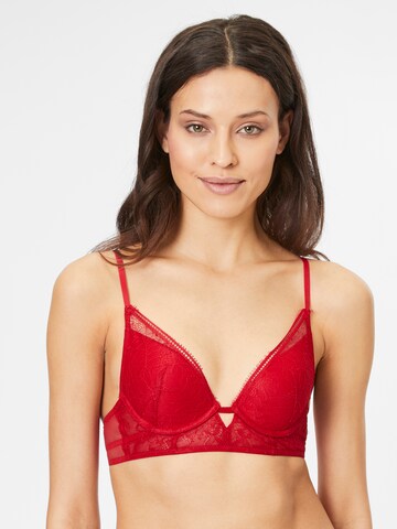 ETAM T-shirt Bra 'GRENADE' in Red: front