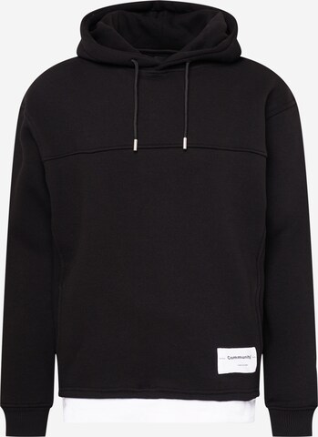 River Island Sweatshirt in Schwarz: predná strana